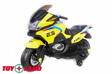 Мотоцикл Moto New ХМХ 609, желтый, свет и звук 